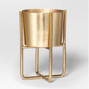 Project 62 Elevated Gold Indoor Planter